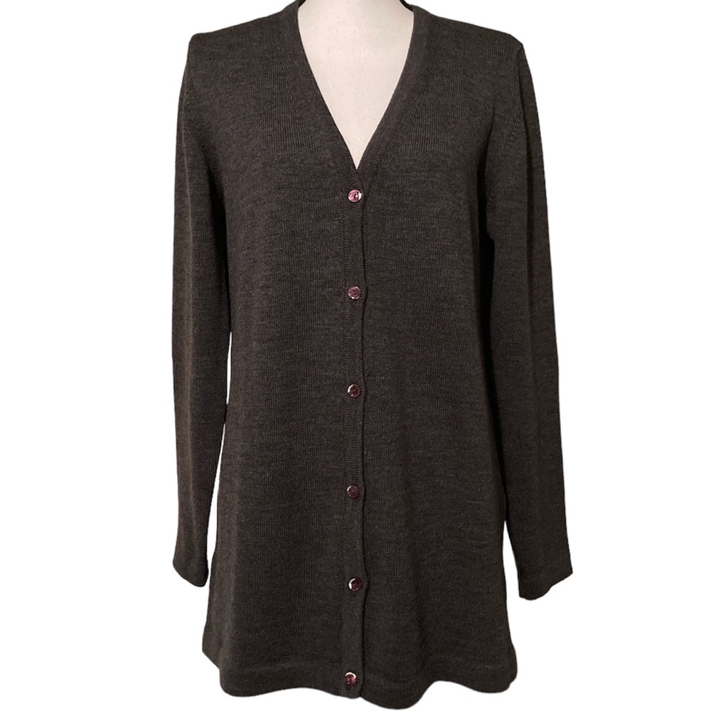 Saks Fifth Avenue Extra Fine Merino Wool Cardigan